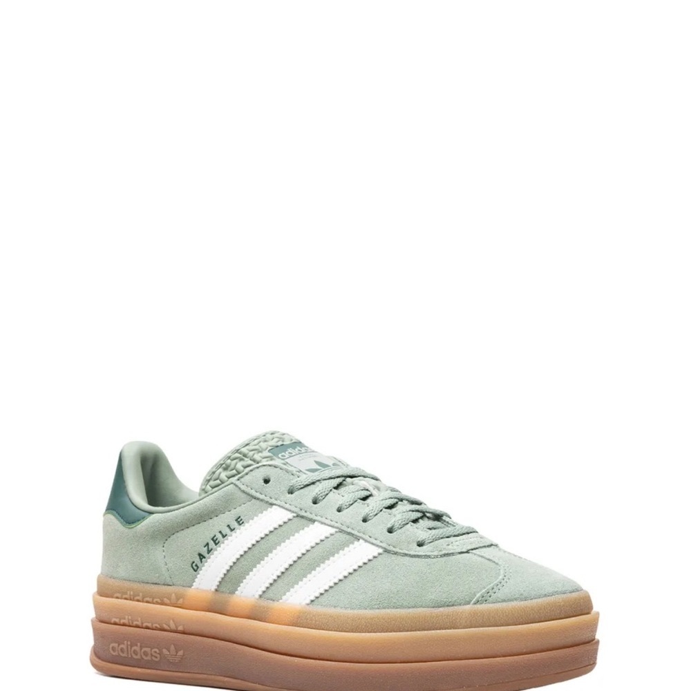 NWOB Adidas Gazelle green 7.5